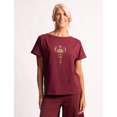 EKA PADMA Yoga Blus, röd