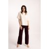 PRIYA Yoga T-shirt, ekologisk - Creme