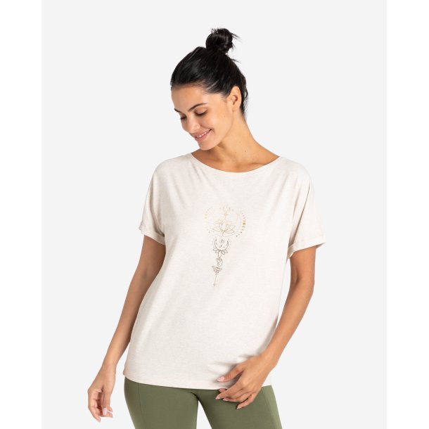 EKA PADMA Yoga Bluse, natur