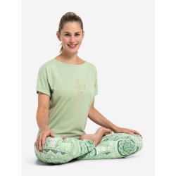 EKA PADMA Yoga Bluse, matcha
