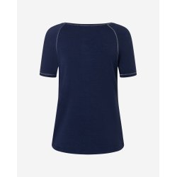 Raglan yoga bluse - Mrk bl