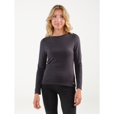 ATMA Yoga Bluse, �kologisk - Anthracit