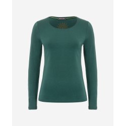 MABU CHAKRA Yoga Bluse - Smaragd