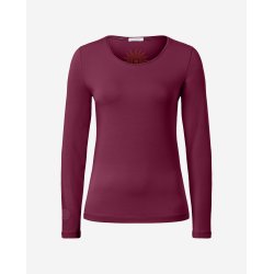 MABU CHAKRA Yoga Bluse - Berry