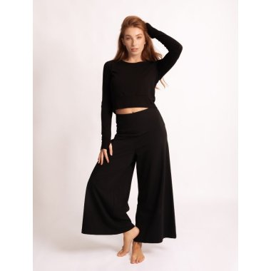 JATHARA Crop yogabluse, sort