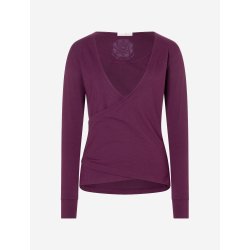 ABALA yoga sl om bluse - Violet