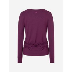 ABALA yoga sl om bluse - Violet