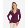 ABALA yoga omlott blus - Violett