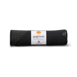Manduka YOGITOES� LONG yogam�tte h�ndkl�de, 215 cm, Onyx