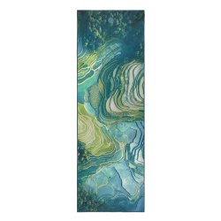 Manduka Yogitoes yoga mat towel, Estuary