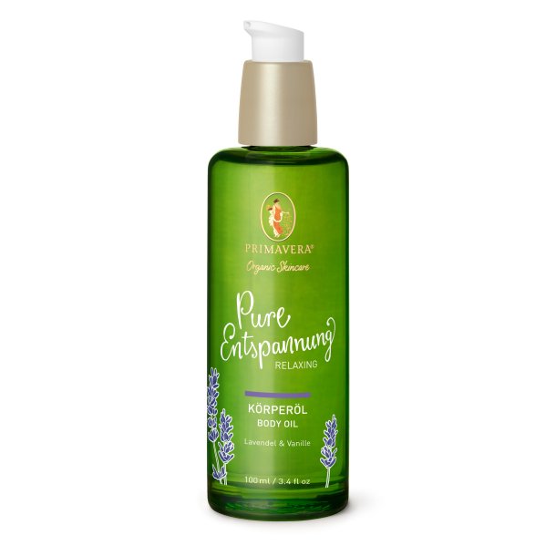 Primavera Ekologisk Body oil, lavendel &amp; vanilj