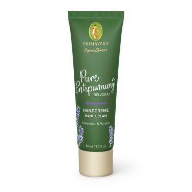 Primavera �kologisk h�ndcreme, Lavendel & Vanilje