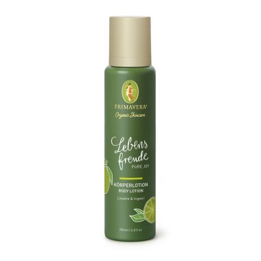 Primavera �kologisk Body lotion, Lime & Ingef�r