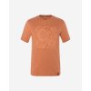 ETHNO Yoga T-shirt fr mn, ekologisk - Terracotta