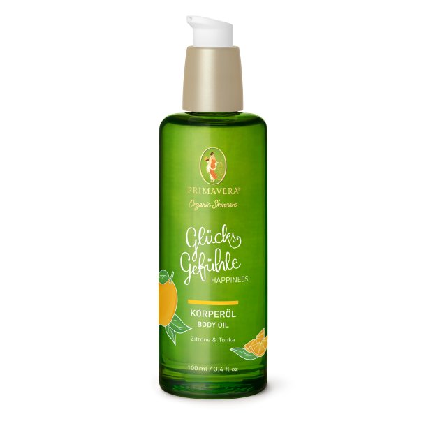 Primavera Ekologisk Body oil, Citron &amp; Tonka