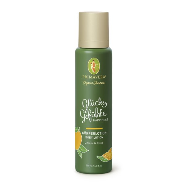 Primavera Ekologisk Body lotion, Citron &amp; Tonka