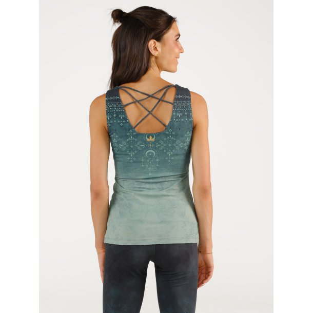 TIVRA Yoga Topp, Lagungr�n