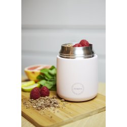 AYA&IDA FOOD'ie termo madbeholder, 500 ml - Soft Rose