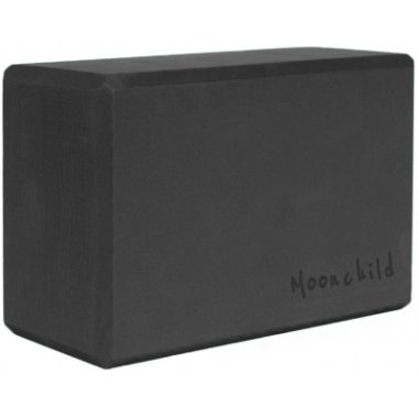 Moonchild Yoga blok, Recycled Foam - Onyx Black