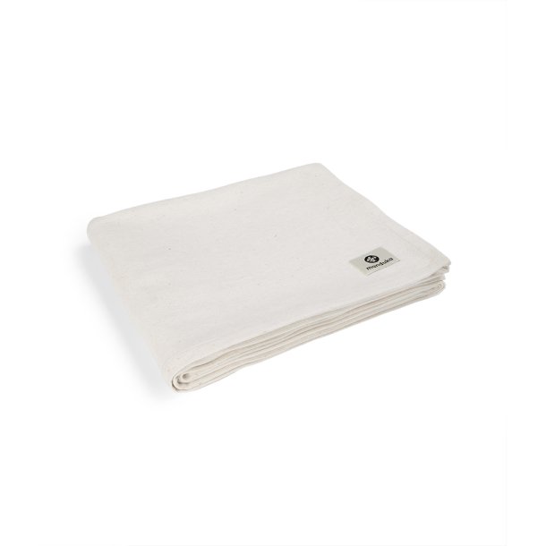 Manduka cotton yoga blanket, natural