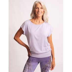 JANGAMA Yoga Bluse, Lys lilla