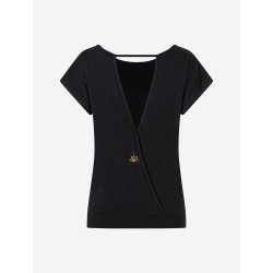 JANGAMA Yoga Bluse, Sort