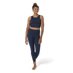 Manduka DHARA yoga legging, Midnight Heather