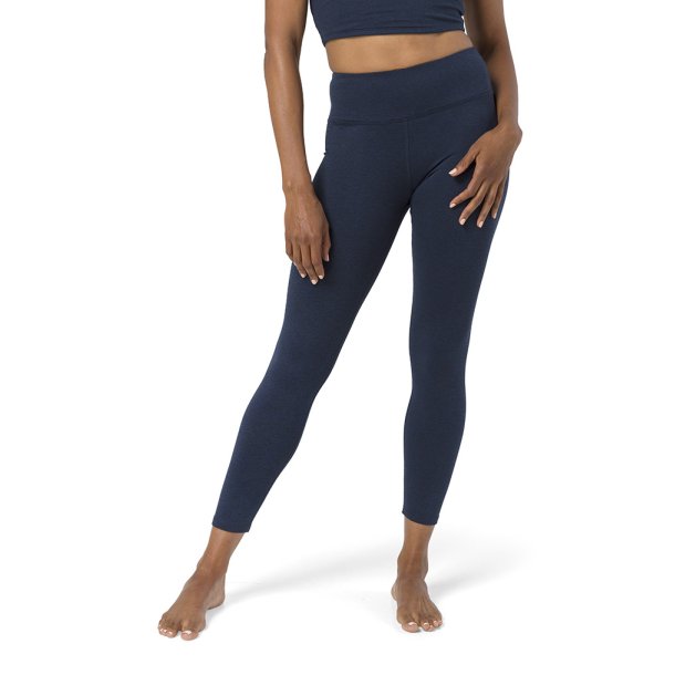 Manduka DHARA yoga legging, Midnight Heather