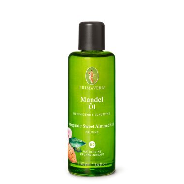Primavera �kologisk MANDEL olie, 100 ml.