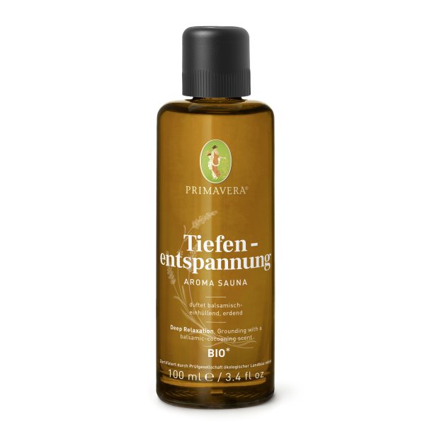 Primavera Sauna scented oils, DEEP RELEXATION