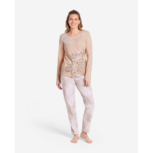 Pyjamas bluse, kologisk - Sahara