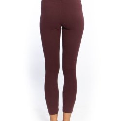 Yogamii LILY yoga legging, �kologisk - Dark Plum