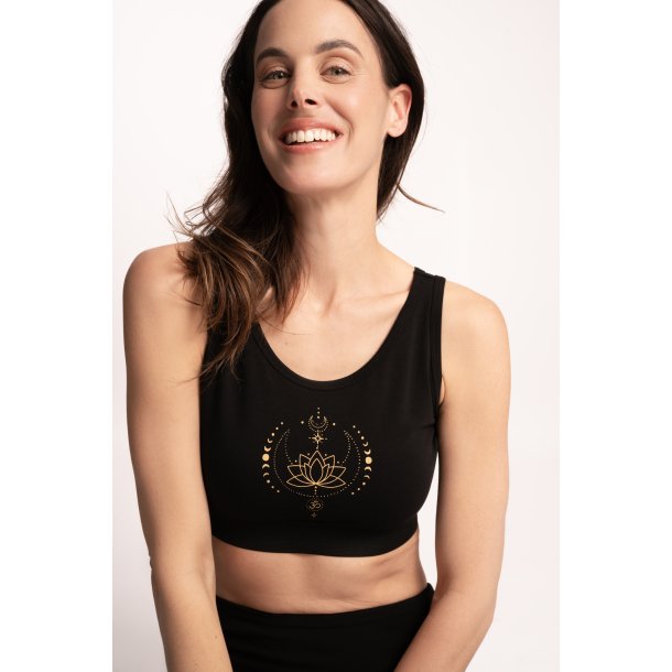 Yoga crop top by spirit of om