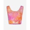 MADHU crop top, ekologisk - Fucsia