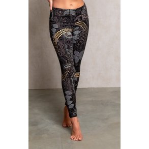 MAUI yoga legging, kologisk - Sort