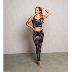 MAUI yoga legging, kologisk - Sort