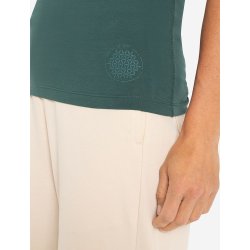 SATTI yoga top, kologisk - Smaragd