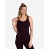 SATTI yoga top, kologisk - Aubergine