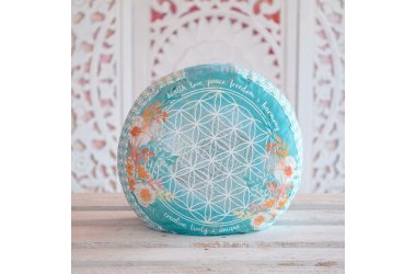 17 cm. Rund Meditationskudde