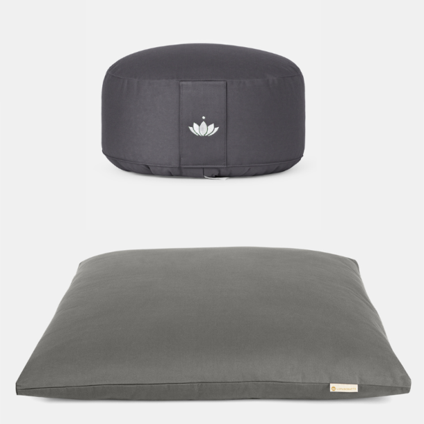 Meditationspude og meditationsmtte, gr