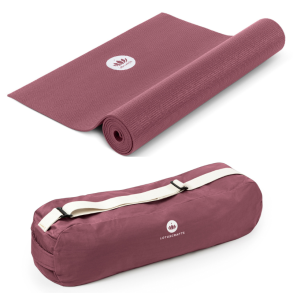 MUDRA yogamtte + PUNE taske - Aubergine