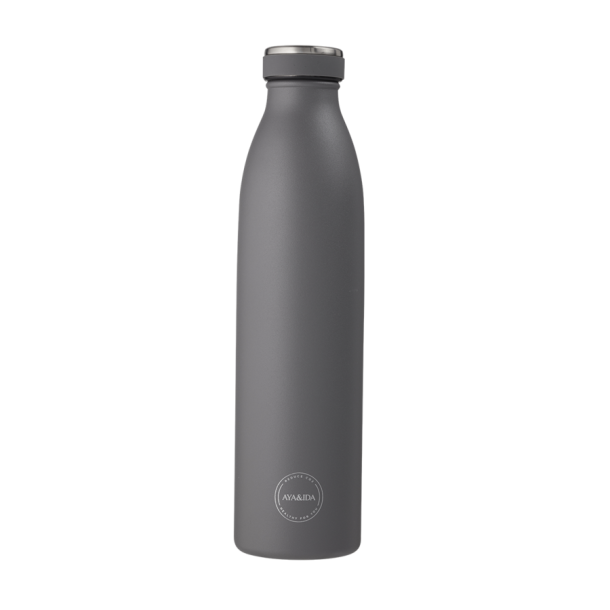 AYA&IDA drikkeflaske, 750 ml - Dark Grey