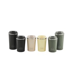 AYA&IDA CUP2GO, 380 ml - Matte Black