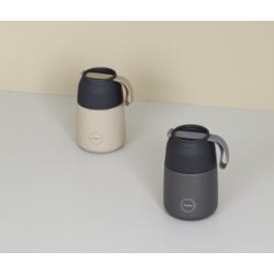 AYA&IDA  FOOD'ie termo madbeholder, 500 ml - Dark Grey
