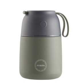 AYA&IDA FOOD'ie termo madbeholder, 500 ml - Tropical Green