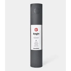 Manduka BEGIN yogamtte 5mm - Steel Grey