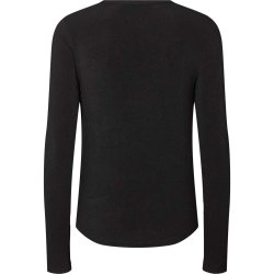 GAI+LISVA THYRA Wool bluse - Black