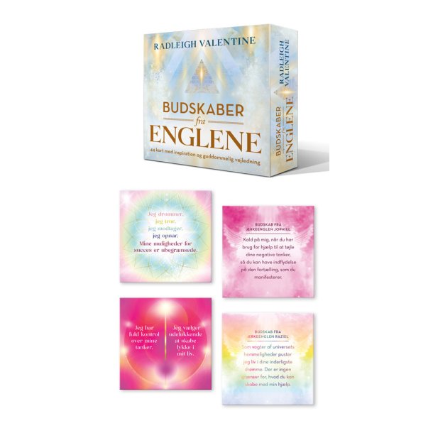 Budskaber fra englene orakel kort af Valentine Radleigh