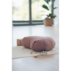 CALM halvmne meditationspude, Rose