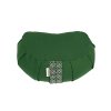 Samarali Meditationskudde halvmne 12 cm, ekologisk - Forest Green